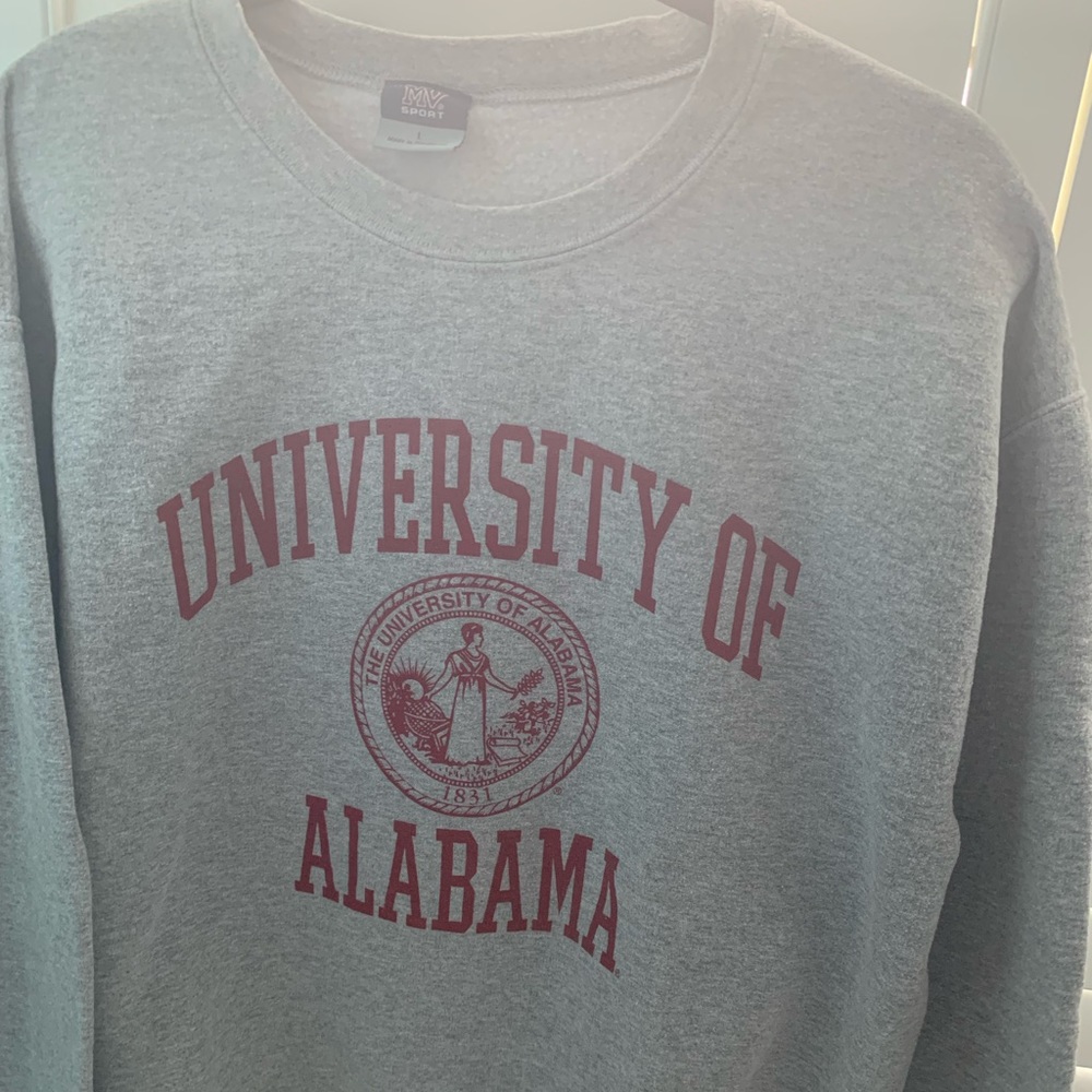 Gray Alabama Long Sleeve Sweatshirt